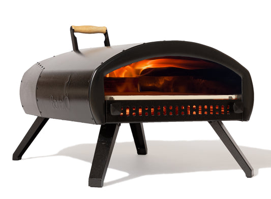 (PRE-ORDER) Bertello Grande 16" Outdoor Pizza Oven - Gas & Wood Fired Simultaneously - Outdoor Pizza Oven AS SEEN ON SHARK TANK - PATENTED (Ships approx. April 5th)