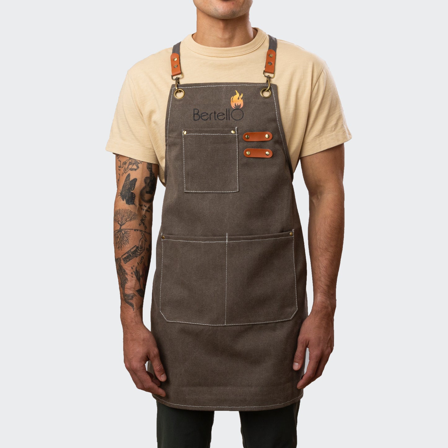 Bertello Apron (Grey)