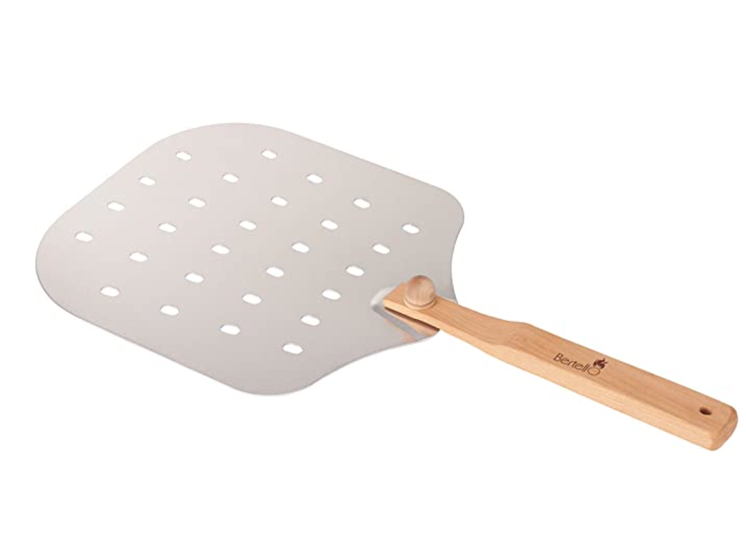 SUMDUINO Sliding Pizza Peel, Pala Pizza Scorrevole, Pizza Board with Handle  for Oven, Pizza Spatula Paddle for Indoor & Outdoor Ovens 
