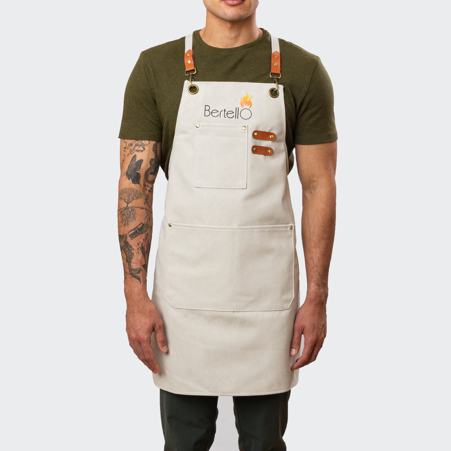 Bertello Apron (White)