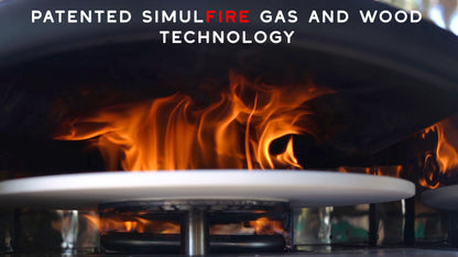 Bertello SimulFIRE 16" Rotating Outdoor Pizza Oven - Ultimate Bundle