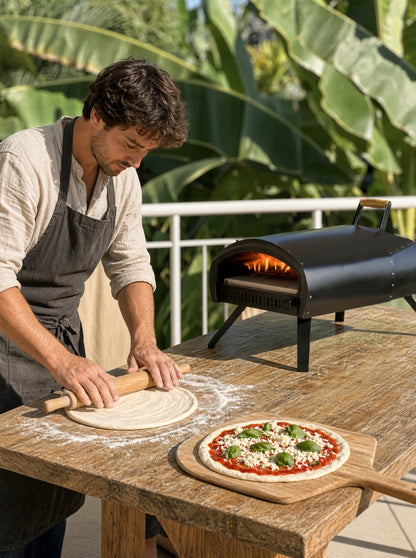 Pre-Order Bertello Grande 16" Outdoor Pizza Oven (Non-Rotating Stone) Ships October 2026