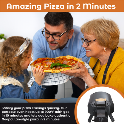Bertello 12" SimulFIRE Pizza Oven - Everything Bundle