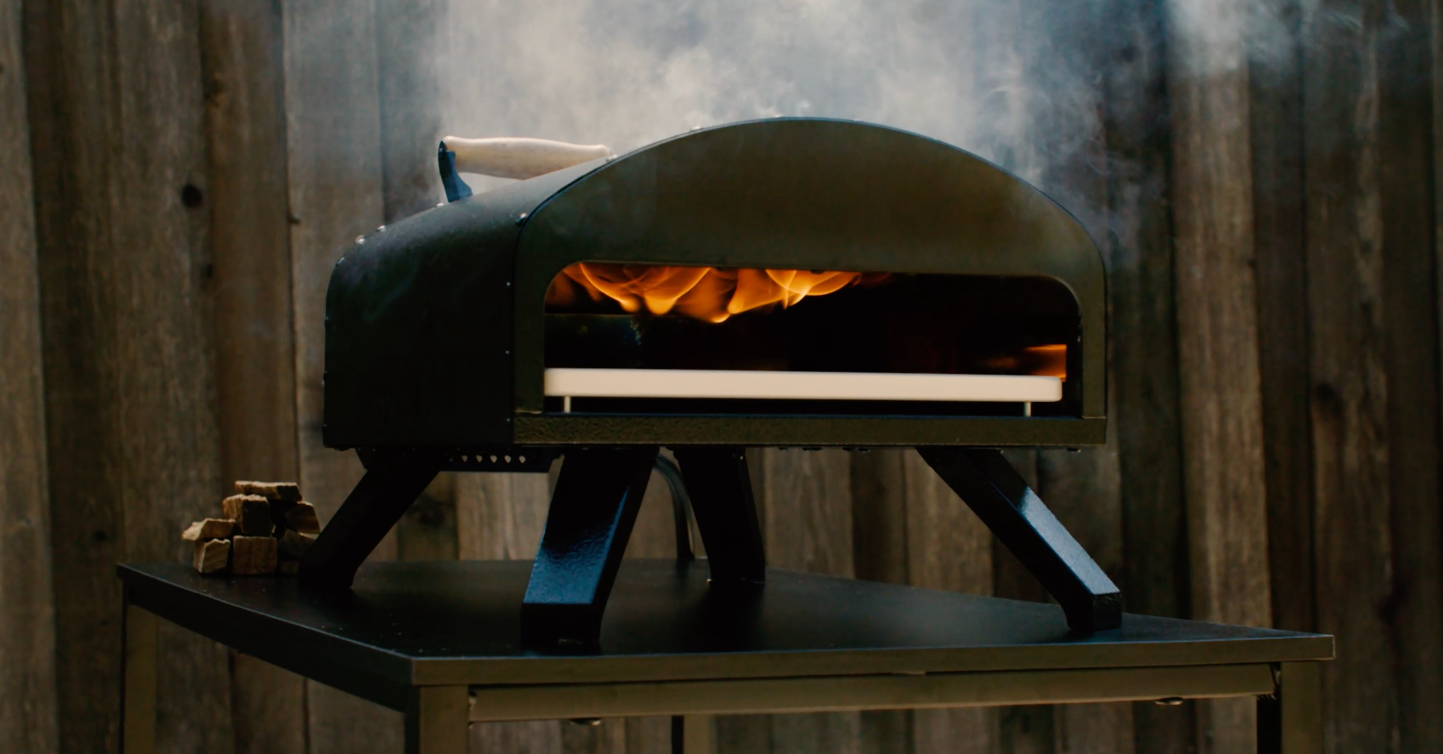 Bertello Outdoor Pizza Oven Gas And Wood Grill Cover For Outdoor