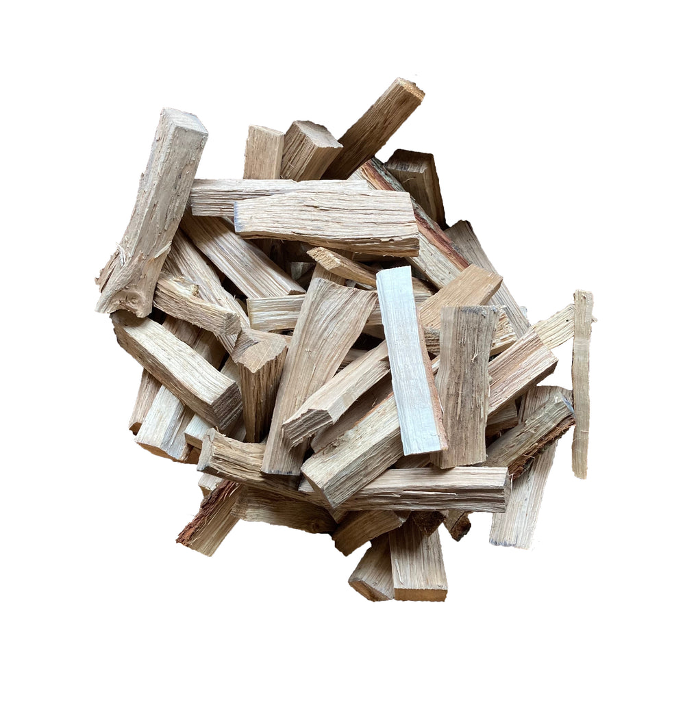 100% Natural Oak Wood Kindling in 1” x 1” x 5” splits