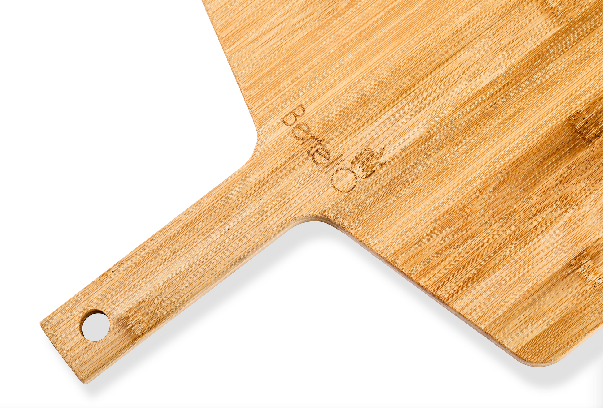 Hastings Home Bamboo Pizza Peel with Beveled Edge for Grills - Lightweight,  Bacteria Resistant, Convenient Storage - Kitchen Tool