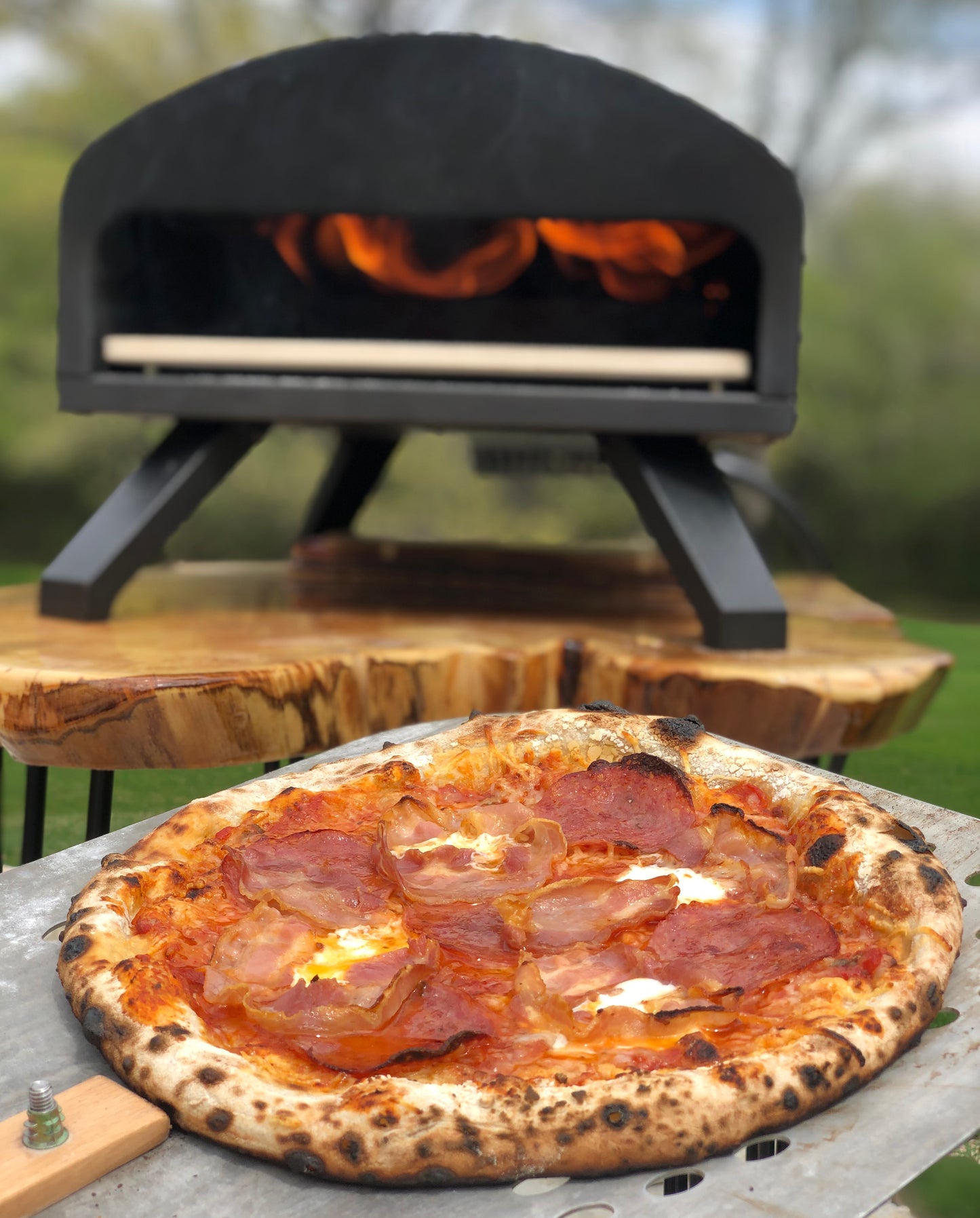 
                  
                    Bertello Outdoor Pizza Oven Everything Bundle - Gas, Wood & Charcoal Fired Simultaneously - Outdoor Pizza Oven. Portable Pizza Oven AS SEEN ON SHARK TANK - PATENTED
                  
                